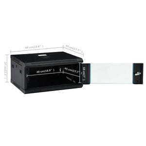 Καμπίνα Δικτύου Επιτοίχια 4U 19'' IP20 600 x 450 x 285 χιλ. - PAKOBAZAAR