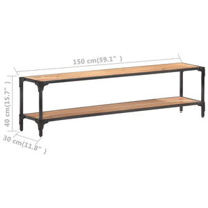 Έπιπλο Τηλεόρασης 150 x 30 x 40 εκ. από Μασίφ Ξύλο Ακακίας