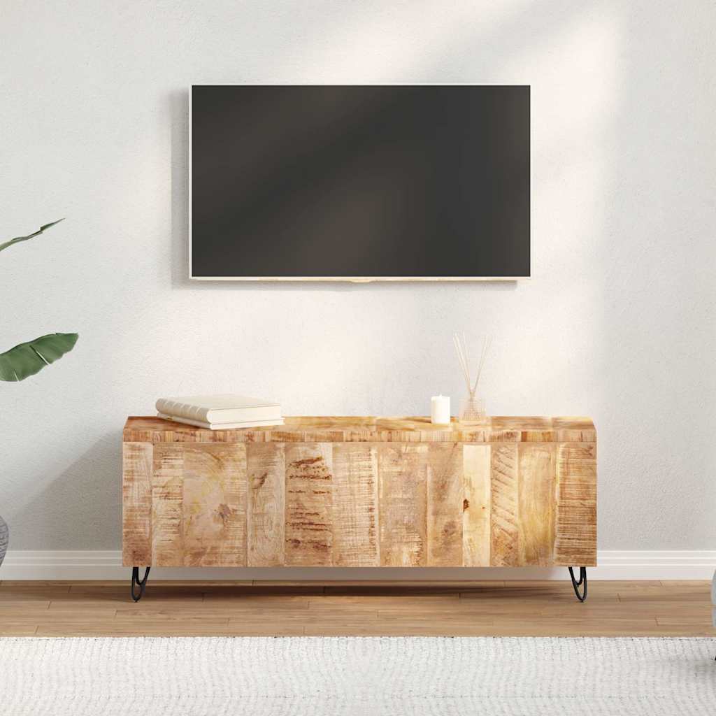 Έπιπλο Τηλεόρασης 110 x 30 x 40 εκ. από Μασίφ Ξύλο Μάνγκο