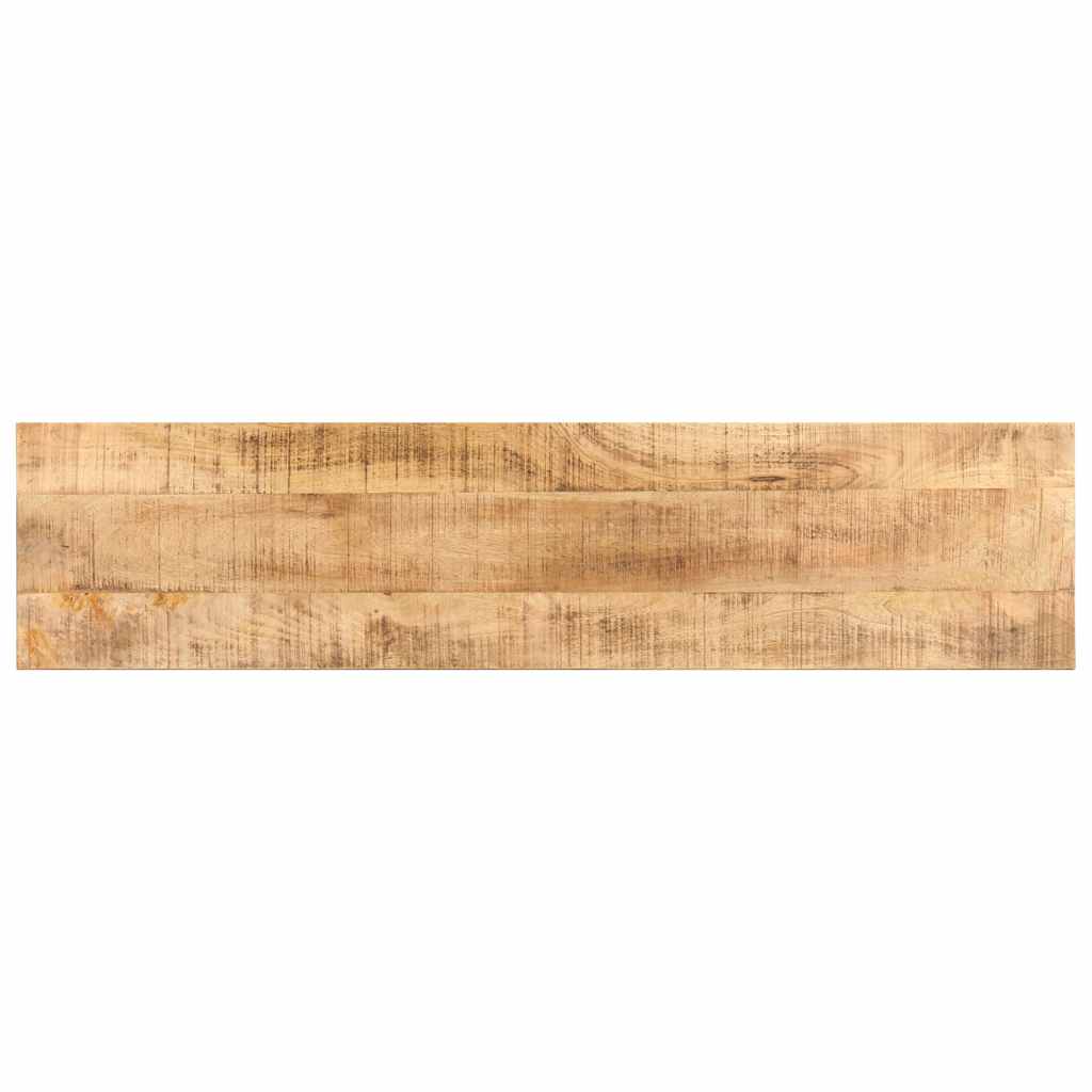 Έπιπλο Τηλεόρασης 130 x 30 x 42 εκ. από Ακατέργαστο Ξύλο Μάνγκο