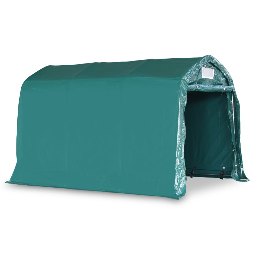 Κιόσκι Γκαράζ Πράσινο 2,4 x 3,6 μ. από PVC - PAKOBAZAAR