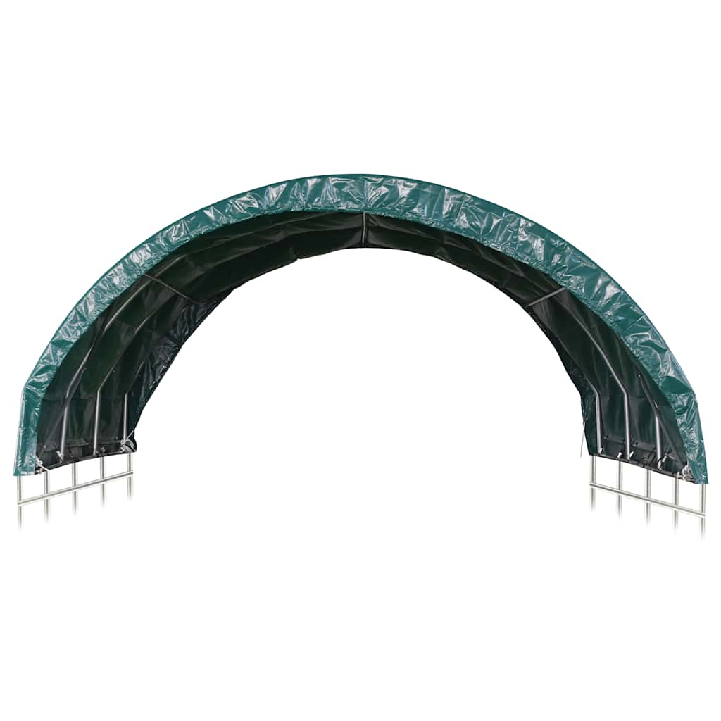 Τέντα Κτηνοτροφίας Πράσινη 3,7 x 3,7 μ. από PVC - PAKOBAZAAR