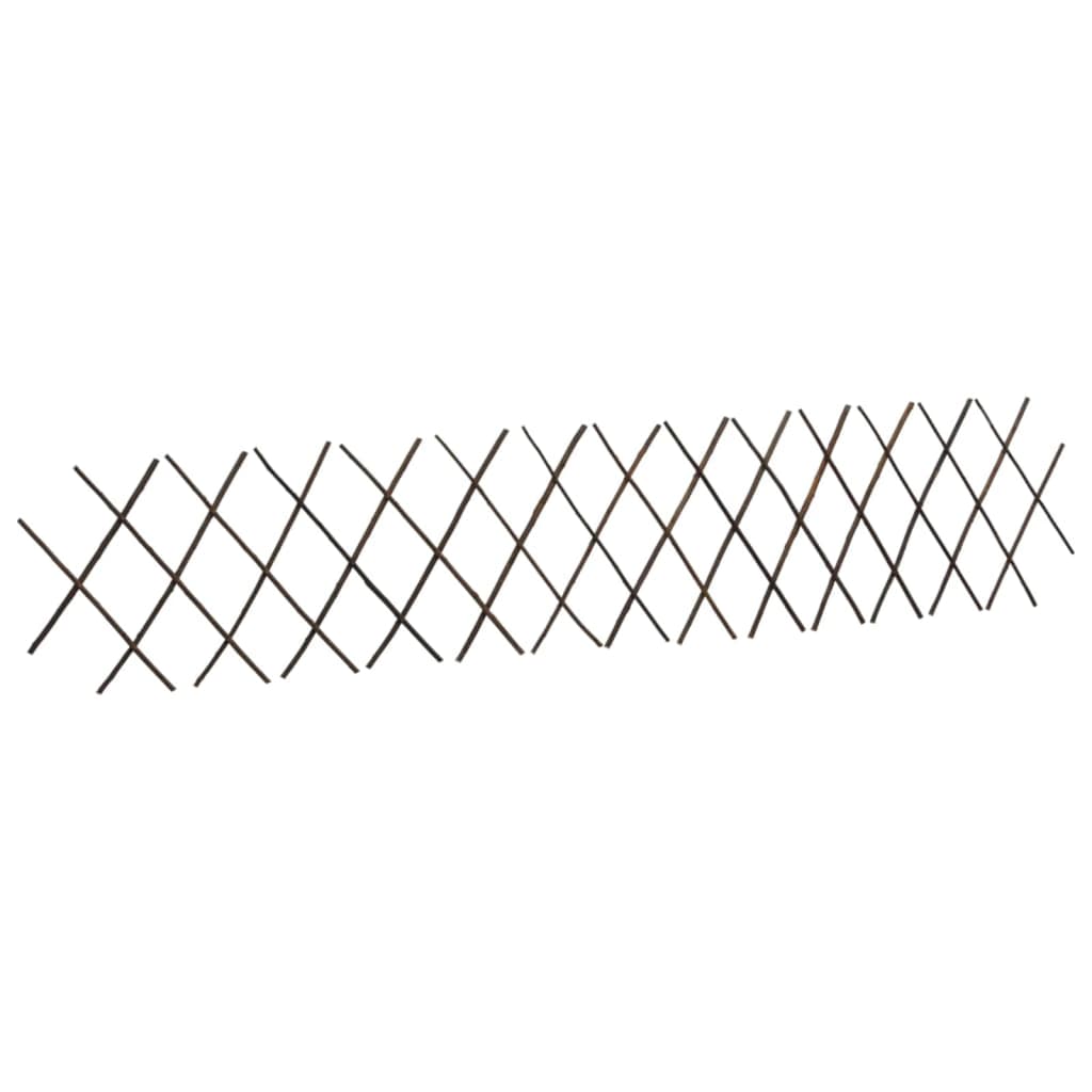 Καφασωτό Φράχτης 5 τεμ. 180 x 30 εκ. από Ιτιά - Pakobazaar