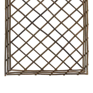 Καφασωτά Κήπου 6 τεμ. 45 x 120 εκ. από Ξύλο Ιτιάς - Pakobazaar