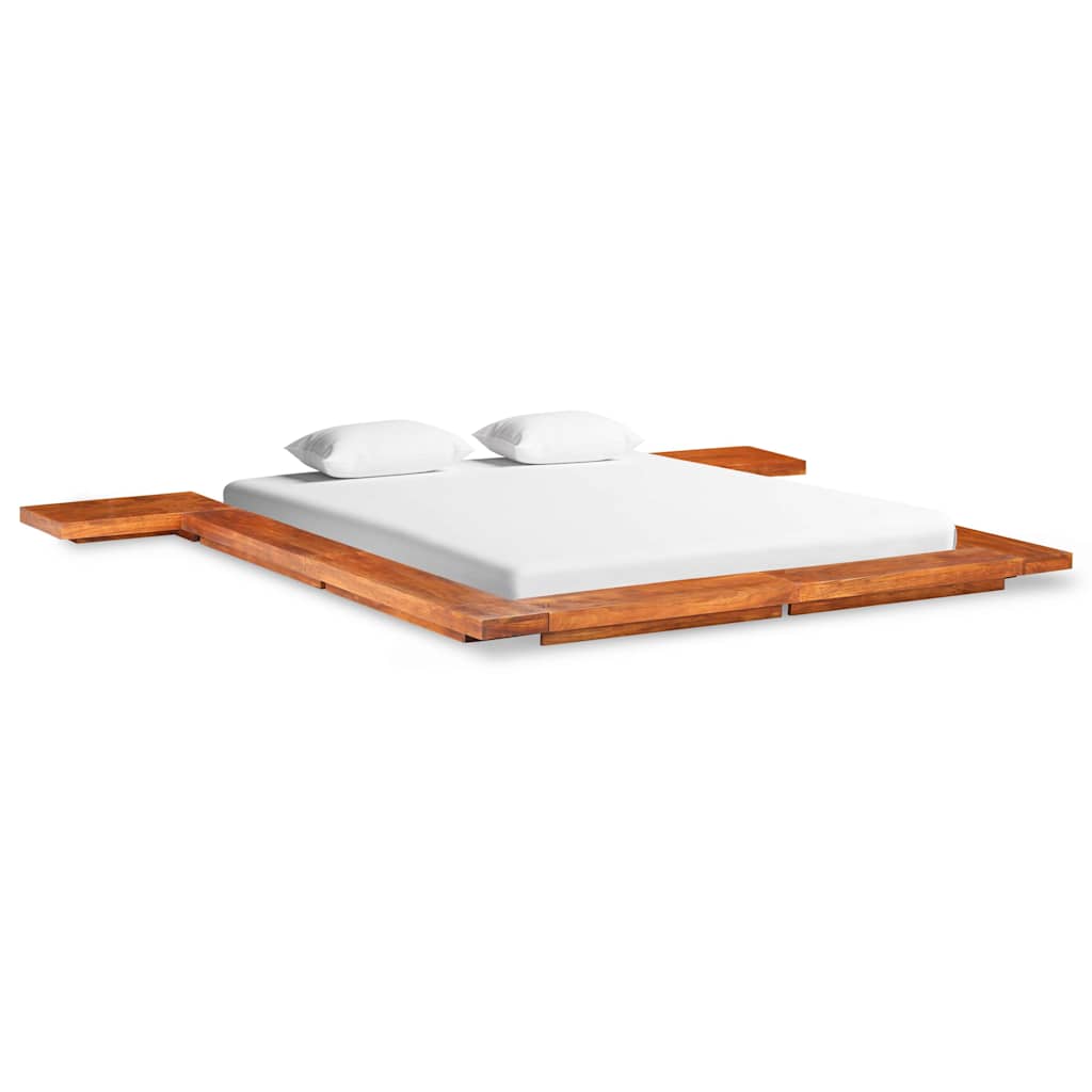 Πλαίσιο Κρεβατιού Futon Ιαπωνικό 140x200 εκ. Μασίφ Ξύλο Ακακίας