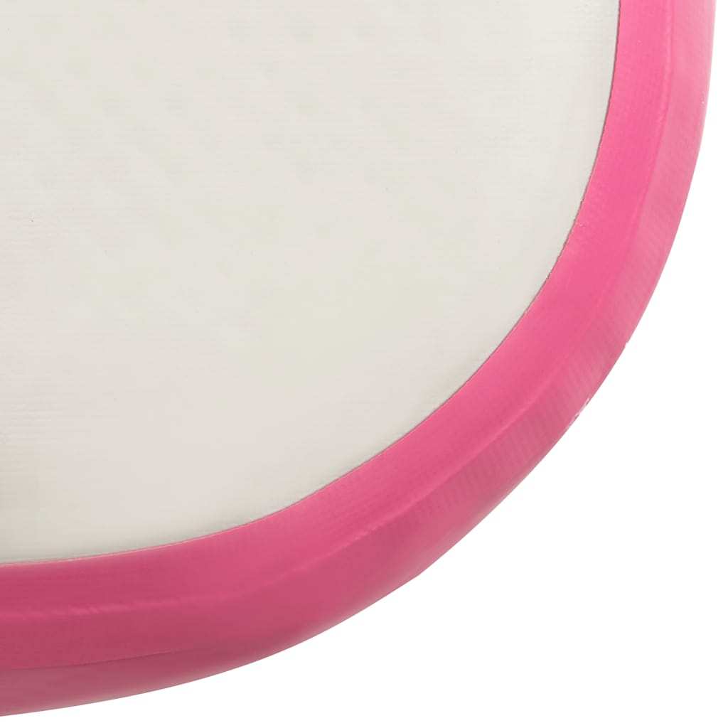 Στρώμα Ενόργανης Φουσκωτό Ροζ 300 x 100 x 15 εκ. PVC με Τρόμπα