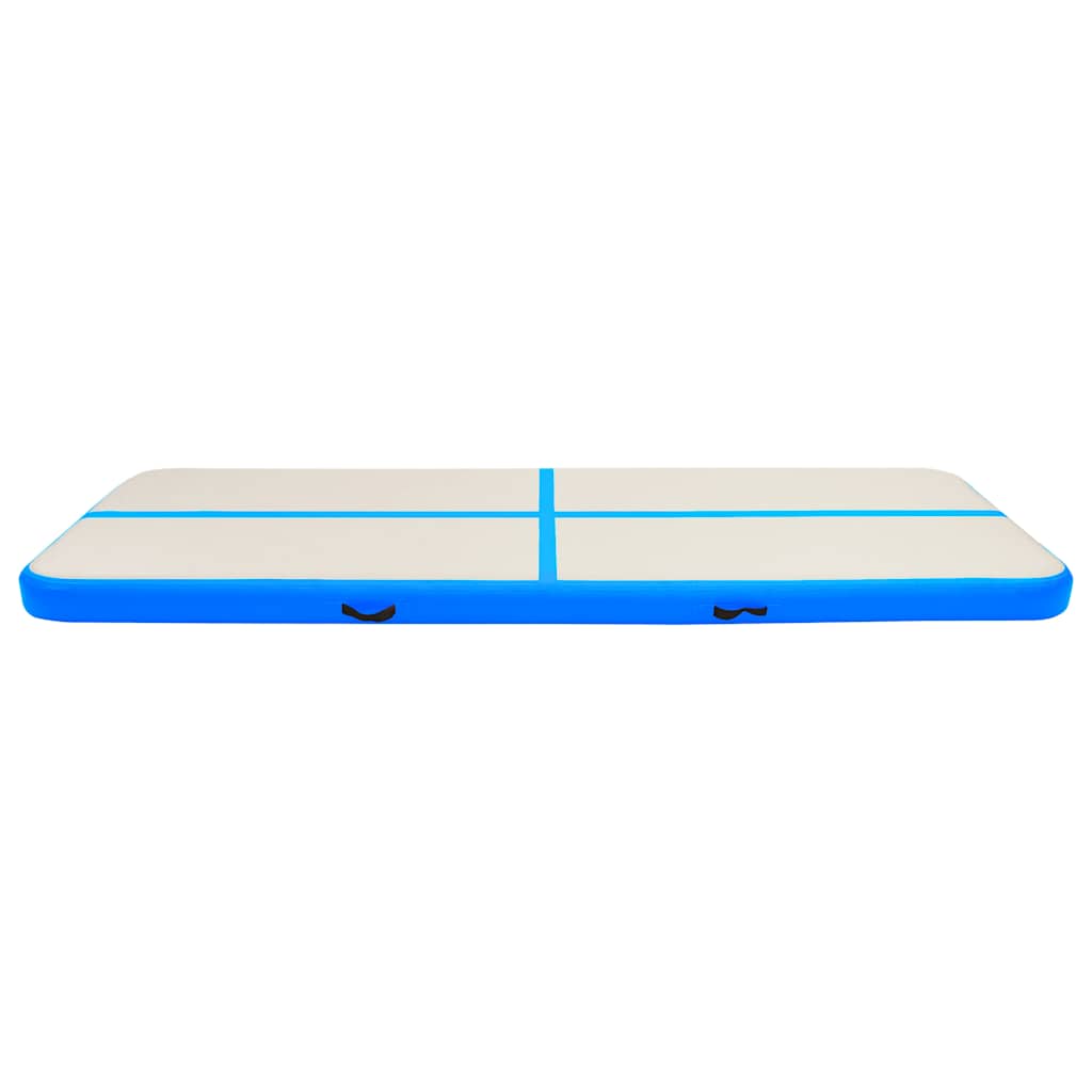 Στρώμα Ενόργανης Φουσκωτό Μπλε 300 x 100 x 15 εκ. PVC με Τρόμπα