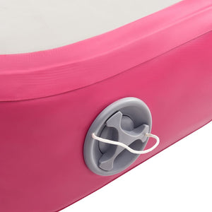 Στρώμα Ενόργανης Φουσκωτό Ροζ 500 x 100 x 15 εκ. PVC με Τρόμπα