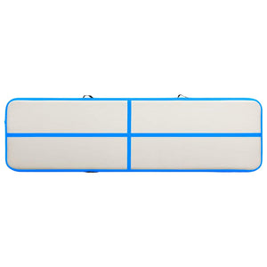 Στρώμα Ενόργανης Φουσκωτό Μπλε 700 x 100 x 15 εκ. PVC με Τρόμπα