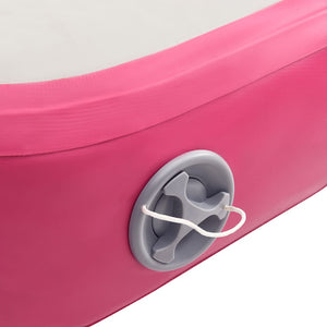 Στρώμα Ενόργανης Φουσκωτό Ροζ 300 x 100 x 20 εκ. PVC με Τρόμπα