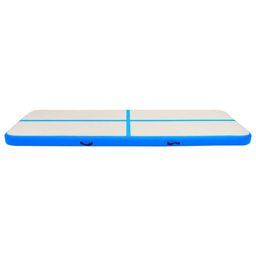 Στρώμα Ενόργανης Φουσκωτό Μπλε 300 x 100 x 20 εκ. PVC με Τρόμπα