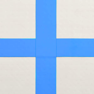 Στρώμα Ενόργανης Φουσκωτό Μπλε 300 x 100 x 20 εκ. PVC με Τρόμπα