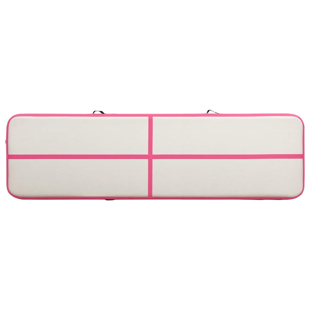 Στρώμα Ενόργανης Φουσκωτό Ροζ 800 x 100 x 20 εκ. PVC με Τρόμπα