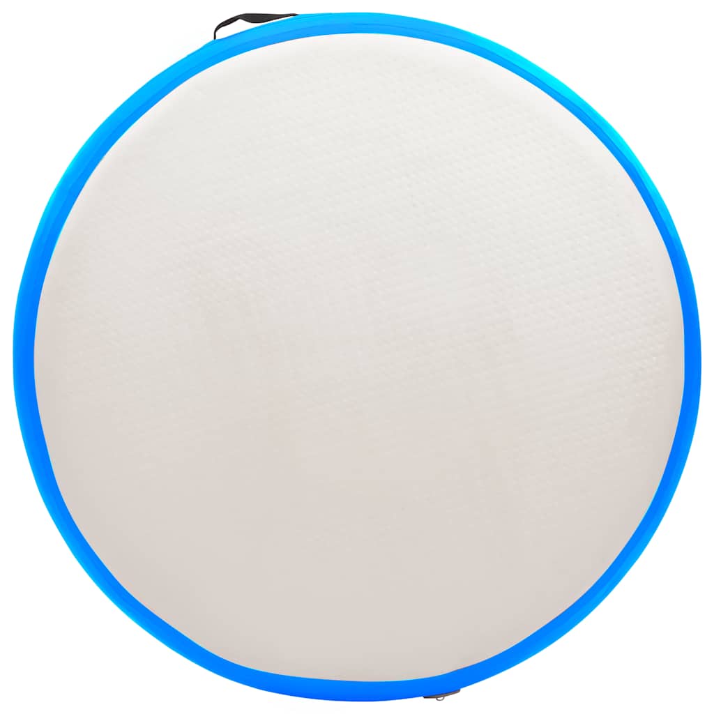 Στρώμα Γυμναστικής Φουσκωτό Μπλε 100x100x15 εκ. PVC με Τρόμπα - Pakobazaar