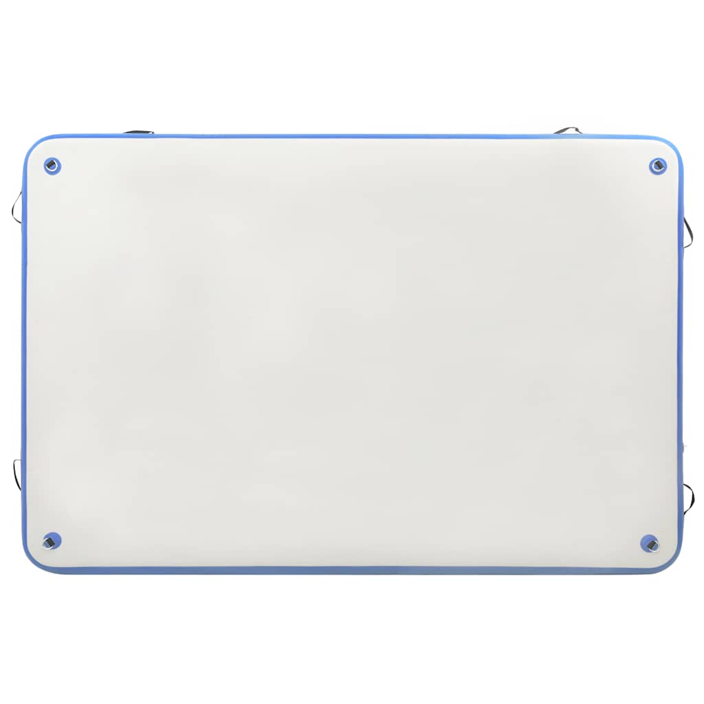 Πλατφόρμα Φουσκωτή Πλωτή Μπλε / Λευκή 300 x 200 x 15 εκ. - Pakobazaar