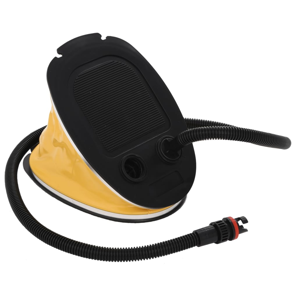 Τρόμπα Ποδιού 26x18 εκ Γκρι/Κίτρινο Πολυπρ/λένιο/ Πολυαιθ/νιο - Pakobazaar