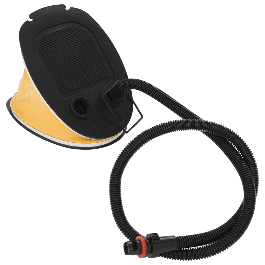 Τρόμπα Ποδιού 26x18 εκ Γκρι/Κίτρινο Πολυπρ/λένιο/ Πολυαιθ/νιο - Pakobazaar