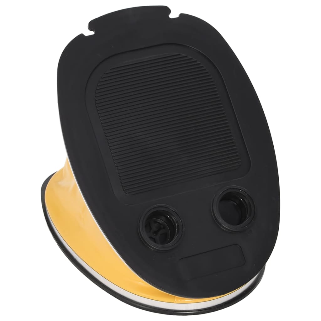 Τρόμπα Ποδιού 26x18 εκ Γκρι/Κίτρινο Πολυπρ/λένιο/ Πολυαιθ/νιο - Pakobazaar