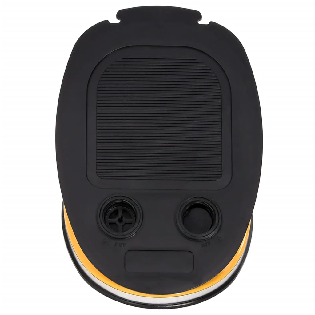 Τρόμπα Ποδιού 26x18 εκ Γκρι/Κίτρινο Πολυπρ/λένιο/ Πολυαιθ/νιο - Pakobazaar