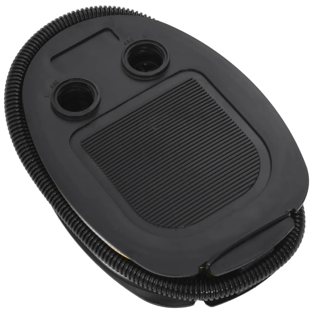 Τρόμπα Ποδιού 26x18 εκ Γκρι/Κίτρινο Πολυπρ/λένιο/ Πολυαιθ/νιο - Pakobazaar