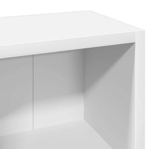 Έπιπλα για CD 2 τεμ. Λευκά 21x16x93,5 εκ. από Μοριοσανίδα - Pakobazaar