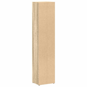Έπιπλα για CD 2 τεμ. Sonoma Δρυς 21x16x93,5 εκ. από Μοριοσανίδα - Pakobazaar