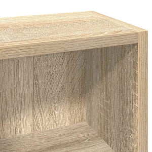 Έπιπλα για CD 2 τεμ. Sonoma Δρυς 21x16x93,5 εκ. από Μοριοσανίδα - Pakobazaar
