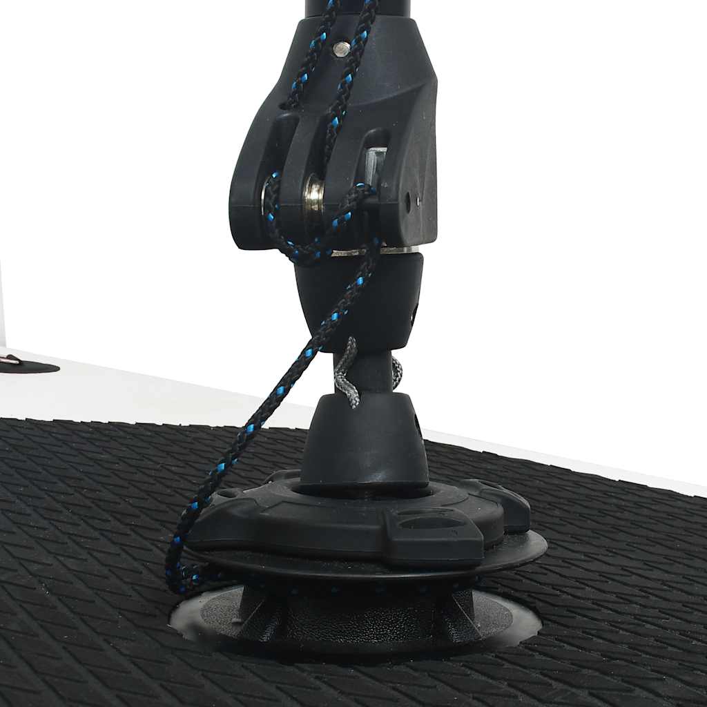 Σανίδα SUP Φουσκωτή Σετ Μαύρο / Λευκό με Πανί