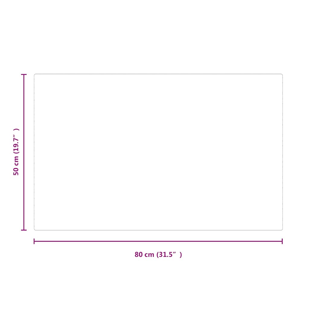 Πλάκα Τζακιού Ορθογώνια 80x50 εκ. Γυάλινη