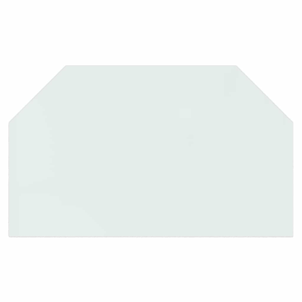 Πλάκα Τζακιού Εξάγωνη 100 x 60 εκ. Γυάλινη - Pakobazaar