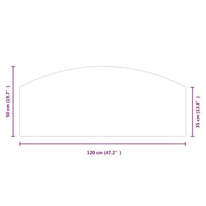 Πλάκα Τζακιού 120 x 50 εκ. Γυάλινη