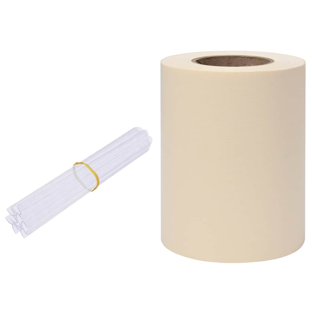 Περίφραξη Προστατευτική Κρεμ 35 x 0,19 μ. από PVC - PAKOBAZAAR