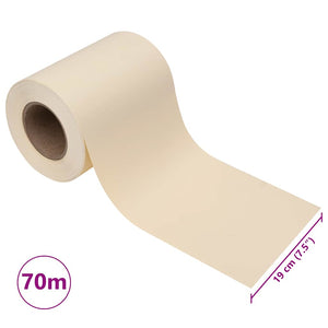 Περίφραξη Προστατευτική Κρεμ 70 x 0,19 μ. από PVC - PAKOBAZAAR