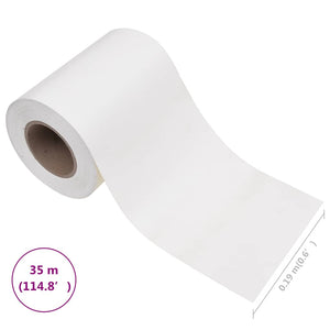 Περίφραξη Προστατευτική Λευκή 35 x 0,19 μ. από PVC - PAKOBAZAAR