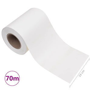 Περίφραξη Προστατευτική Λευκή 70 x 0,19 μ. από PVC - PAKOBAZAAR