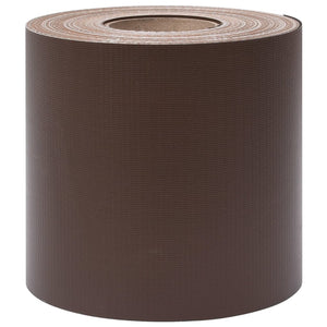 Περίφραξη Προστατευτική Καφέ 35 x 0,19 μ. από PVC - Pakobazaar