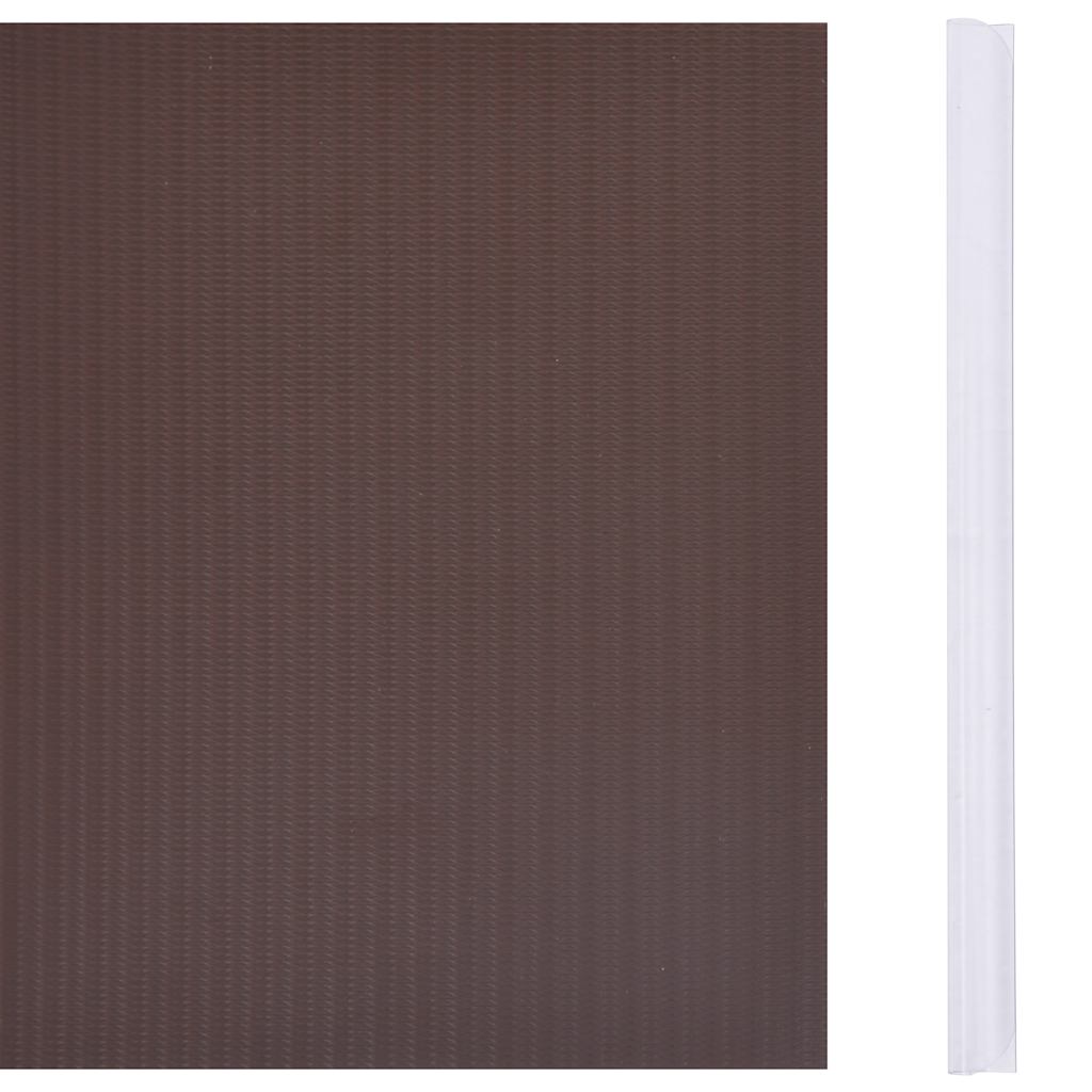 Περίφραξη Προστατευτική Καφέ 70 x 0,19 μ. από PVC - Pakobazaar