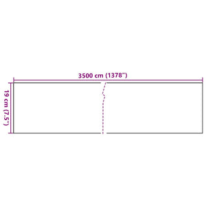 Λωρίδα Απορρήτου PVC 35x0,19 μ.