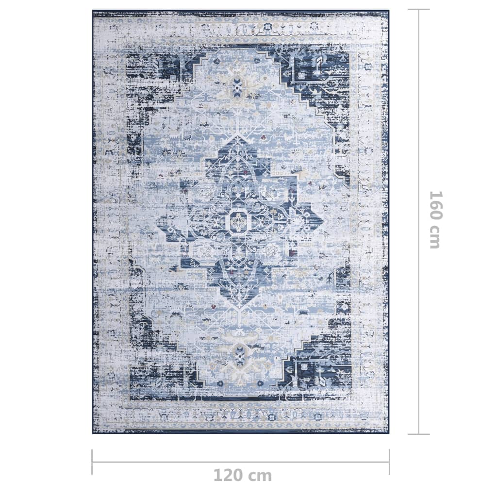 Χαλί με Τύπωμα Πολύχρωμο 120 x 160 εκ. από Ύφασμα