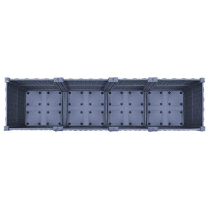Ζαρντινιέρα 160 x 40 x 38 εκ. από Πολυπροπυλένιο - PAKOBAZAAR