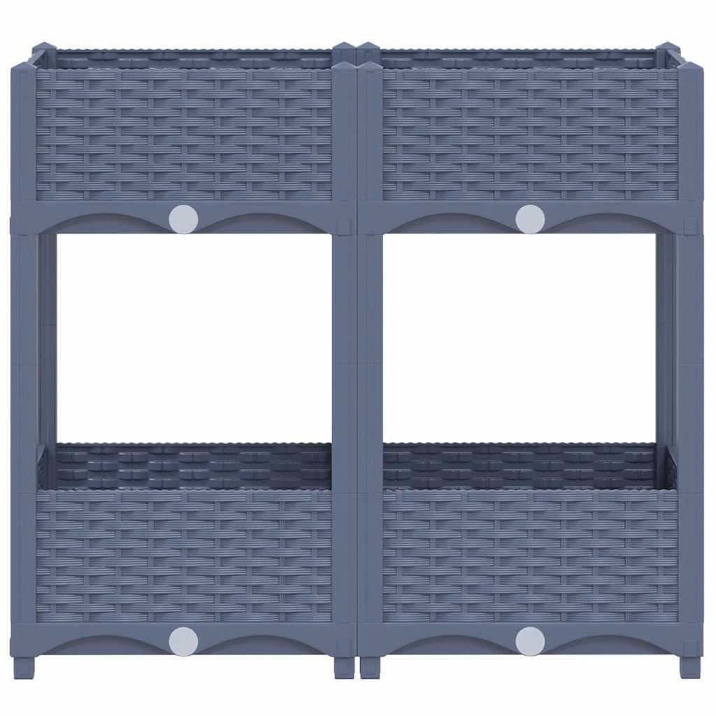 Ζαρντινιέρα 80 x 40 x 71 εκ. από Πολυπροπυλένιο - PAKOBAZAAR