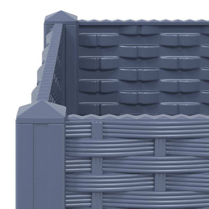Ζαρντινιέρα 80 x 80 x 38 εκ. από Πολυπροπυλένιο - PAKOBAZAAR