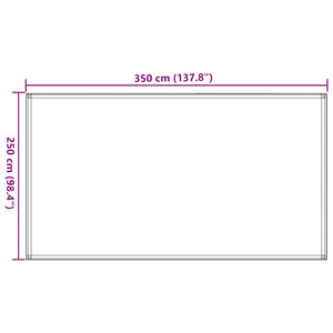Χαλί Σκηνής Ανθρακί 250 x 350 εκ. - PAKOBAZAAR