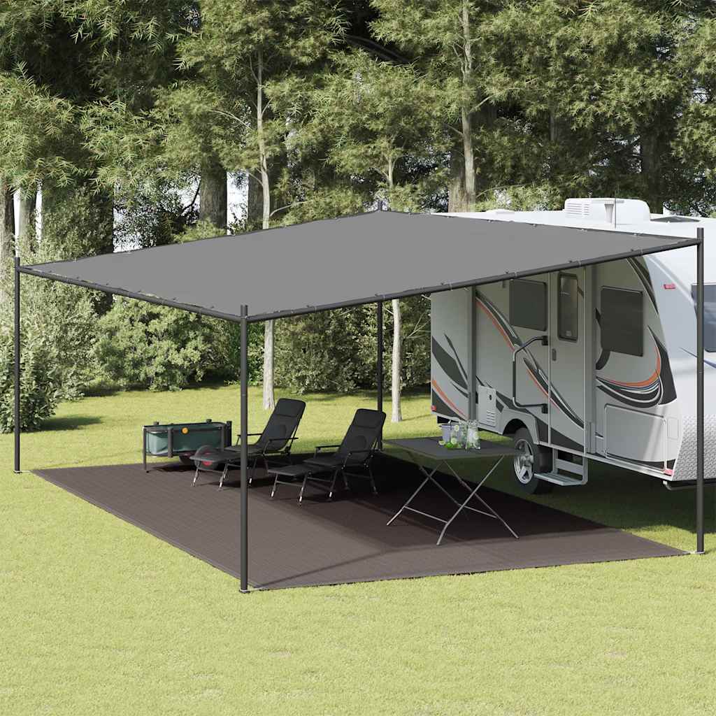 Χαλί Σκηνής Ανθρακί 400 x 800 εκ. από HDPE - PAKOBAZAAR