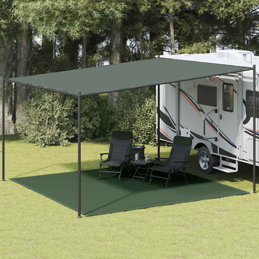 Χαλί Σκηνής Σκούρο Πράσινο 400 x 400 εκ. - Pakobazaar