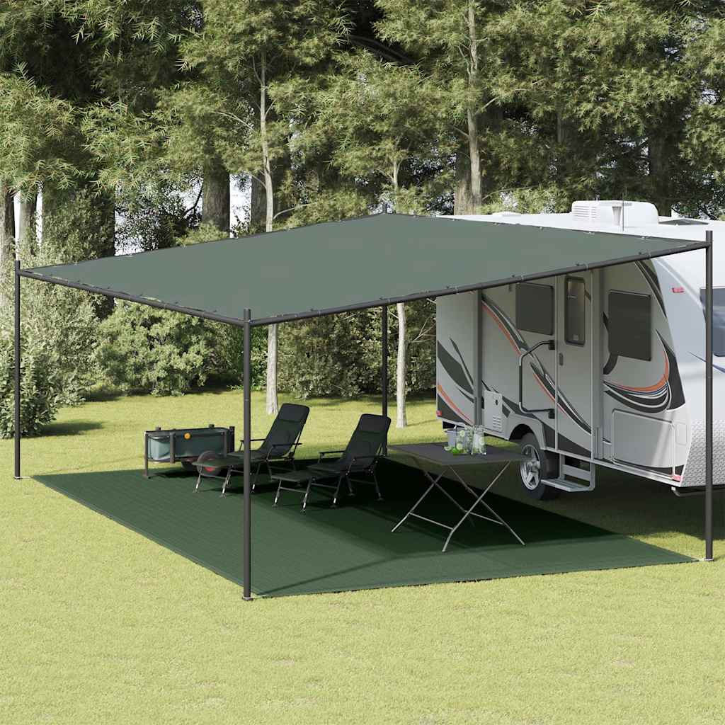 Χαλί Σκηνής Σκούρο Πράσινο 400 x 600 εκ. - Pakobazaar