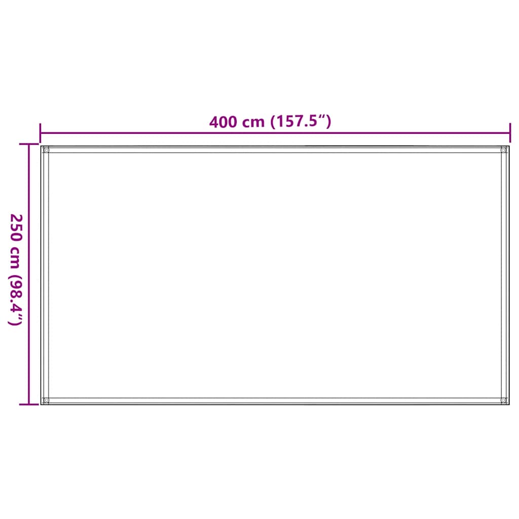 Χαλί Σκηνής Μπλε 250 x 400 εκ.