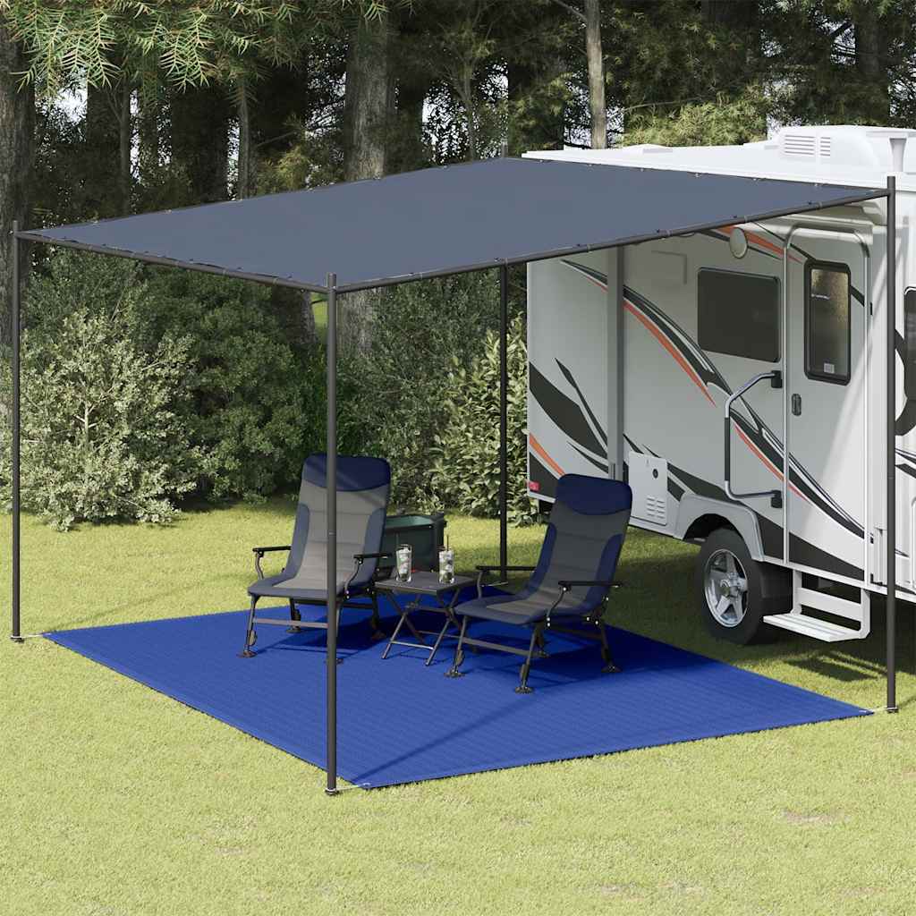 Χαλί Σκηνής Μπλε 300 x 400 εκ. από HDPE - Pakobazaar