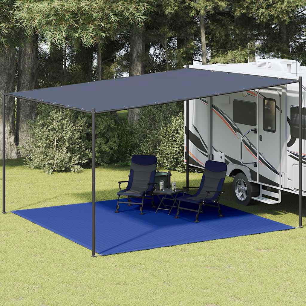 Χαλί Σκηνής Μπλε 400 x 400 εκ. από HDPE - Pakobazaar