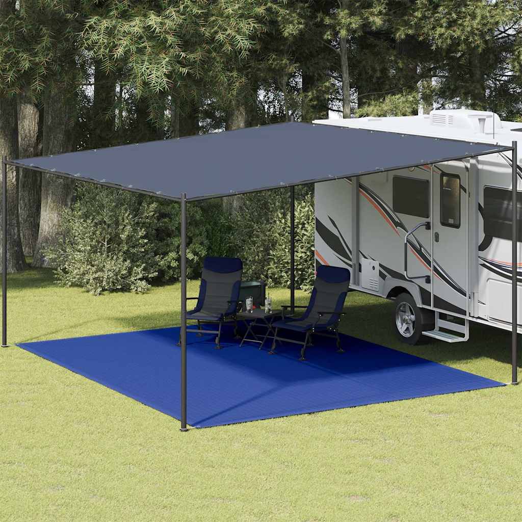 Χαλί Σκηνής Σκούρο Πράσινο 400 x 500 εκ. από HDPE - Pakobazaar